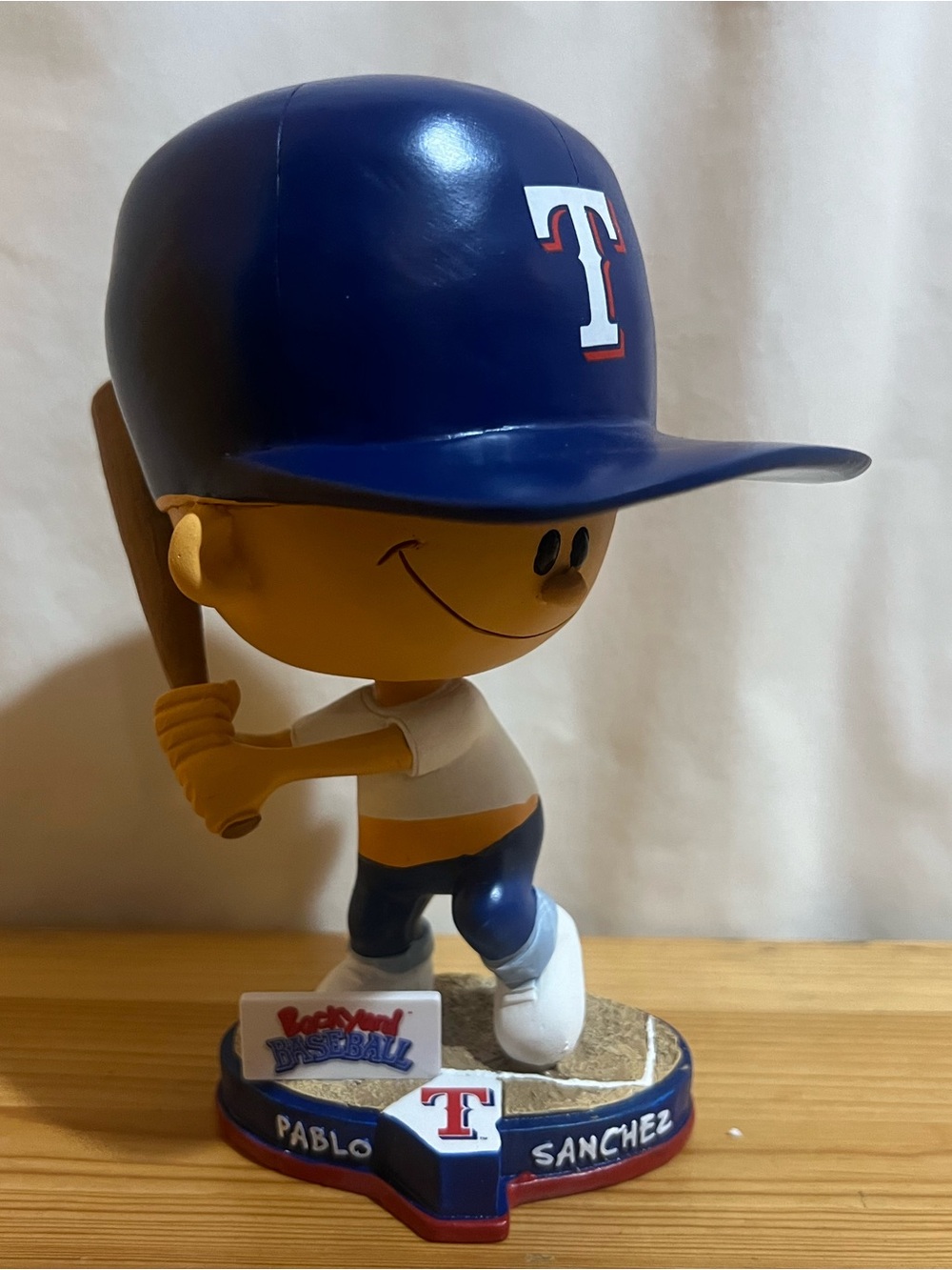 Texas Rangers Pablo Sanchez Backyard Baseball Bobblehead 7/8/26 Brand New $50